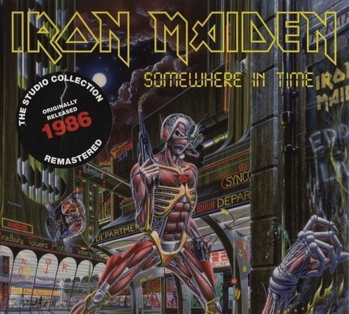 Iron Maiden- Somewhere In Time Cd Digipack