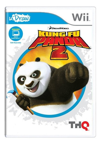 Jogo Kung Fu Panda 2 Necessario Uso Udraw Para Nintendo Wii