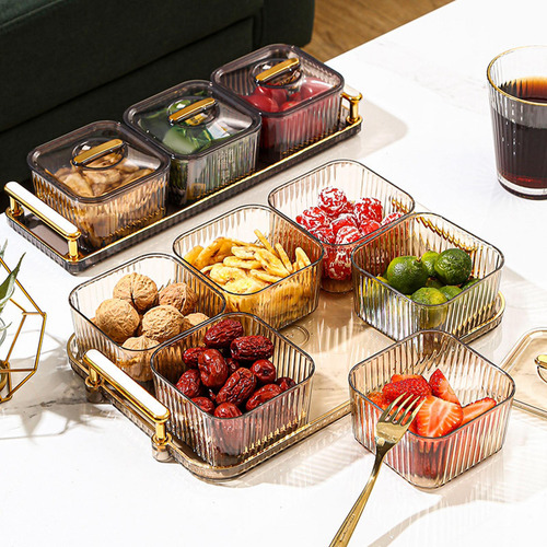 6 Bandeja Para Servir Aperitivos Bandeja Para Caja Verde