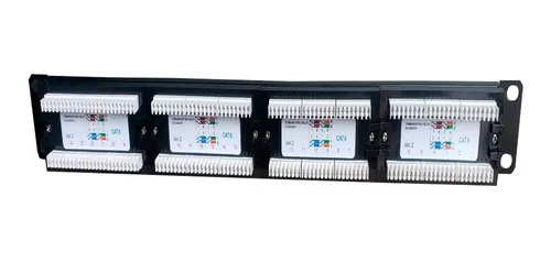 Rack Gabinete 5ru Pared + Patch Panel 24 Cat 6 Multitoma