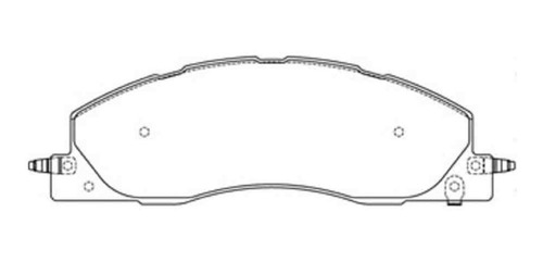 Pastilla De Freno Dodge - Chrysler --ram 2500 - 3500 09/ Del