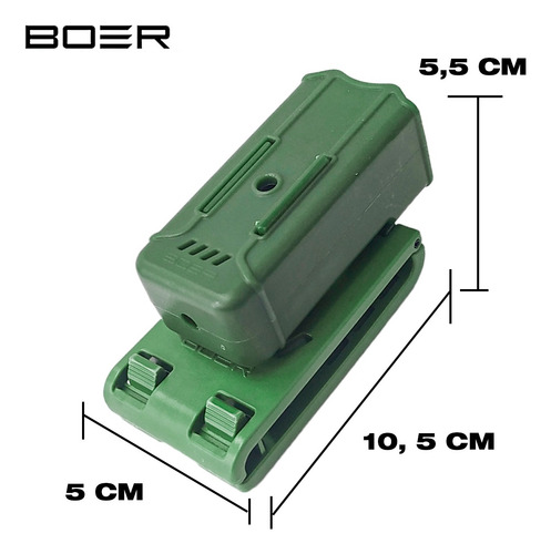Funda Pistolera Boer Nivel 2 Glock Porta Cargador Polimero