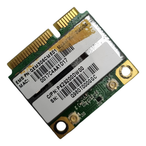 Placa Wi-fi Notebook Acer Aspire 4736z-4 Br478 Pk29200dw00 (Usado)