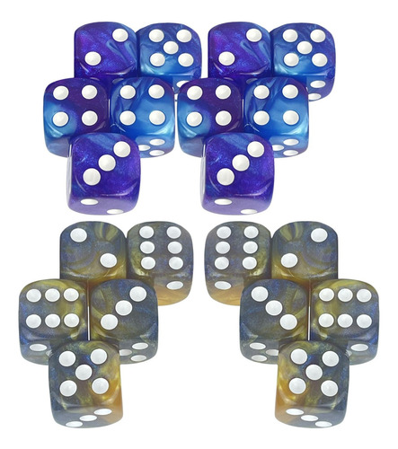 Jogo De Mesa Conjunto De Dados D6 De Desenho Animado 10