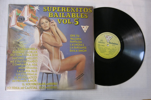 Vinyl Vinilo Lp Acetato 14 Super Exitos Bailables Vol 5 Trop