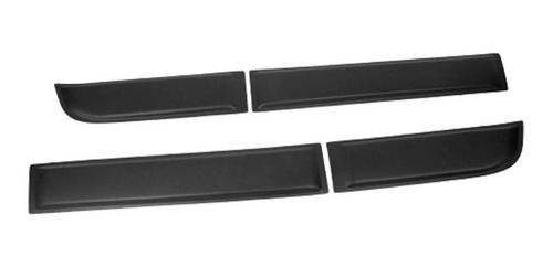 Imagem 2 de 2 de Friso Lateral Duster E Oroch 12 Em Diante Preto