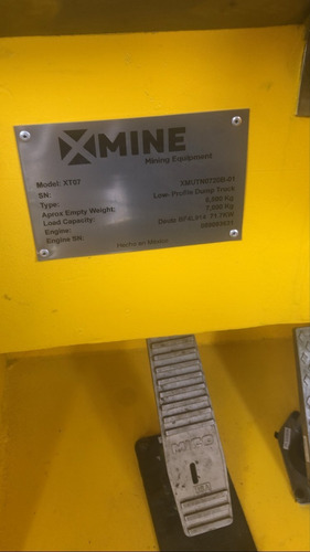 Imagen 10 de 13 de Camión Bajo Perfil Undergroundtruck Scooptram Xmine 7 Tonela