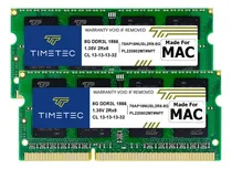 Comprar Memoria Ram 16gb Timetec Hynix Ic Kit(2x8gb) Compatible Para Apple Late 2015 iMac 27-inch W\u002Fretina 5k Display Ddr3l 1866