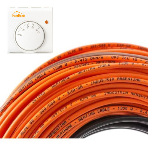 Piso Losa Radiante Eléctrico Calefacción Bajo Consumo 14m2 Color Blanco