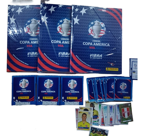 Album Copa America 2024 Panini Set Completo