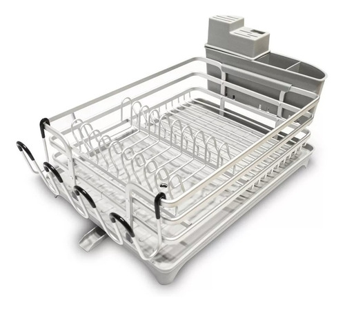 Imagen 2 de 4 de Secaplatos Aluminio Home Concept Smart Drain