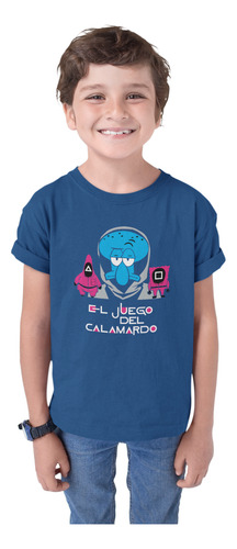 Playera Calamardo Lider Squid Game Juego Del Calamar Soldado