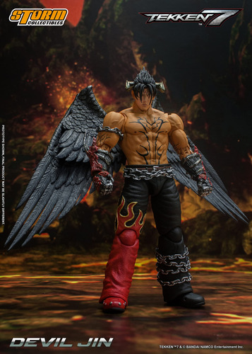 Storm Collectibles - Tekken 7 - Devil Jin, Figura De Accin 1