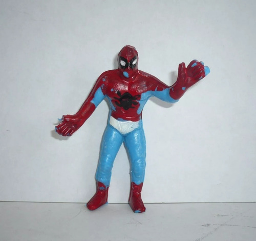 Luchador Batman Spiderman Santo Juguete Lucha Libre Bootleg