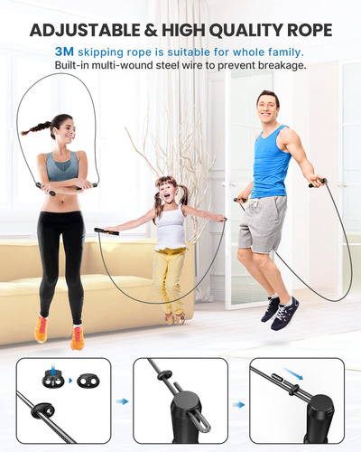Jump Rope Renpho Smart Jump Rope Con Counter Fitness