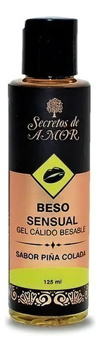 Gel Quente Beijo Sensual Piña Colada 125ml Sensuva