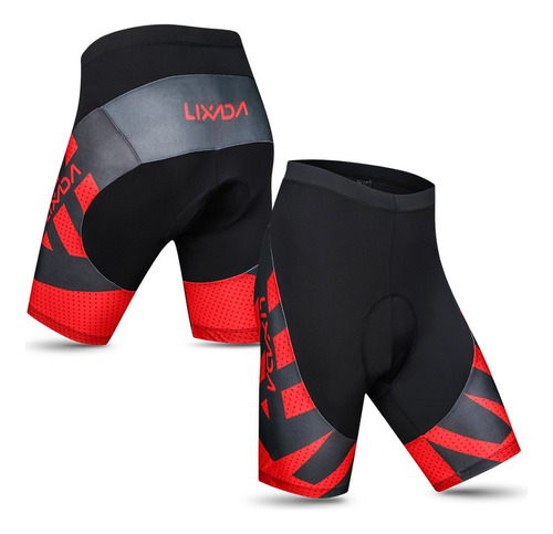 Pantalones Cortos Lixada De Gel 4d Para Ciclismo Para Hombre