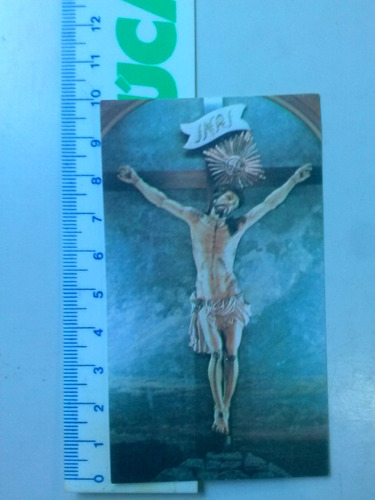 Santinho Sem Data Oração À Jesus Crucificado