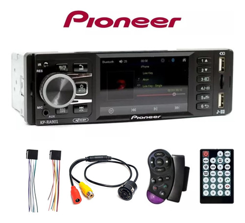 Reproductor Pantalla Pioneer Radio 1 Din 4  Camara Control 