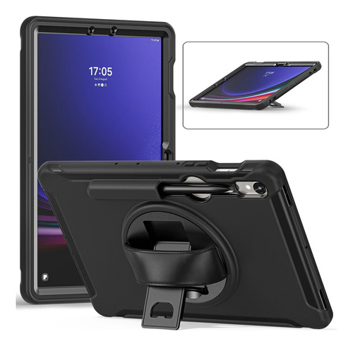 Funda Case Armor 360° Anticaidas P/ Tablet Samsung Tab S9 Fe