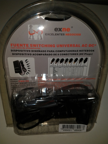Cargador Notebook P/samsung Universal 90w Manual