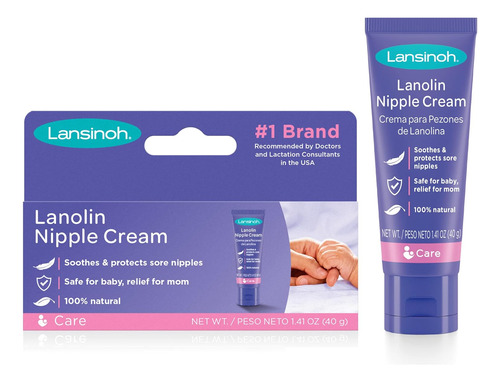 Lanolina- Lanolin Nipple Cream 40 Gramos, Lansinoh