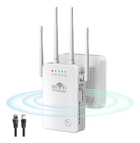 comprar Repetidor Wifi Amplificador Señal 300mbps 110\u002F230v 750 Wps