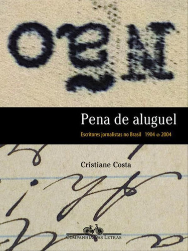 Pena De Aluguel, De Costa, Cristiane. Editora Companhia Das Letras, Capa Mole Em Português