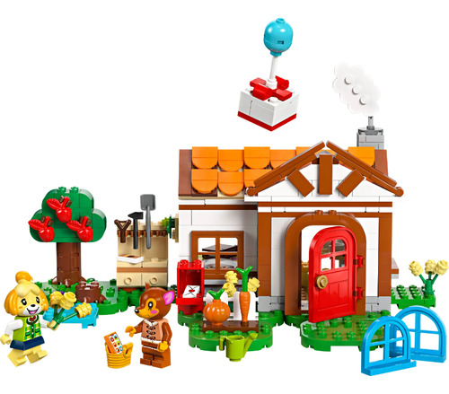 Lego Animal Crossing Visita De Canela Juguete Construcción