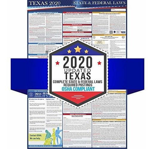 2017 y Ley Federal Del Trabajo Del Estado De Texas  póster 