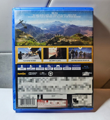 Ghost Recon Wildlands Ps4 - Formato Fisico - Mastermarket (Reacondicionado)