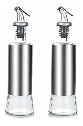 2 Botellas Dispensadoras Tapón Licor Aceite Especias 300ml