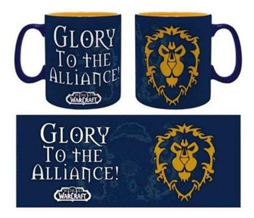 World Of Warcraft Alliance 16oz Taza