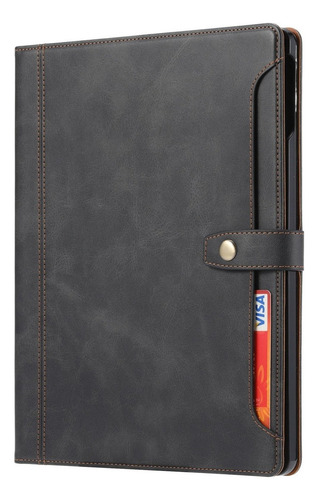 Imagen 2 de 6 de Funda De Piel Con Tapa Horizontal Para iPad Pro De 12 9 PuLG