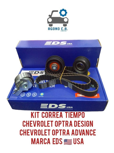 Kit De Correa De Tiempo Chevrolet Optra Design / Advance