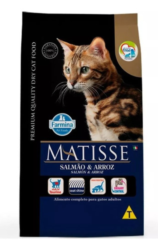 Alimento Matisse Salmon 7.5kg Gato Adulto