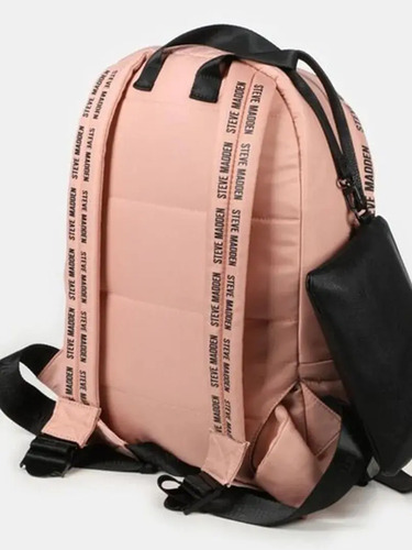 Backpack Steve Madden Mochila Bolsa Original Rosa | Meses sin intereses