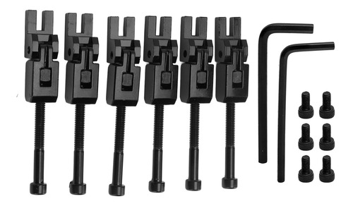 Kit De Tornillos Bridge Saddles Para Guitarra Eléctrica, 6 U