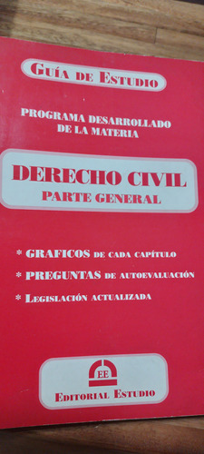 Guía De Estudio Derecho Civil Parte General