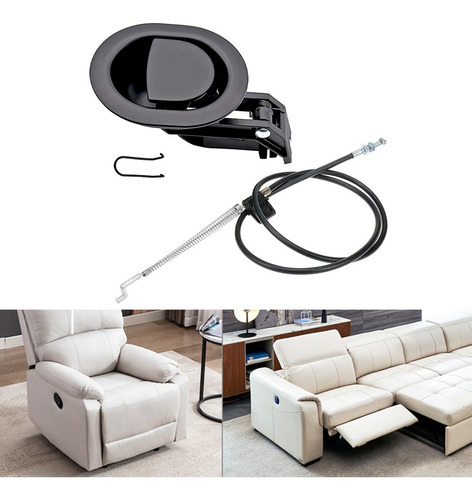 Palanca Y Chicote 98cm. Liberacion Sillon Reposet Reclinable