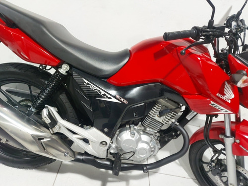 Imagem 4 de 10 de Honda Cg 160 Fan Vermelha 2021