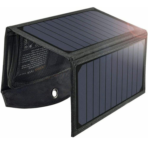 Panel Solar Monocristalino Eficiencia Plegable 19 2 Usb