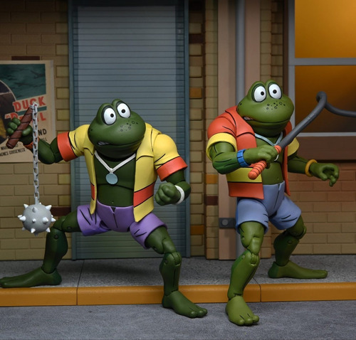 Figura Neca Teenage Mutant Ninja Turtles - Napoleão/Átila