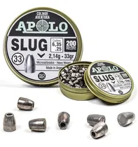 Comprar Balines Puntas Apolo Slug Cal 6,35mm - 33grains X200