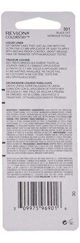 Delineador Líquido Flaco De Revlon Colorstay, 0.08 Onzas Líq
