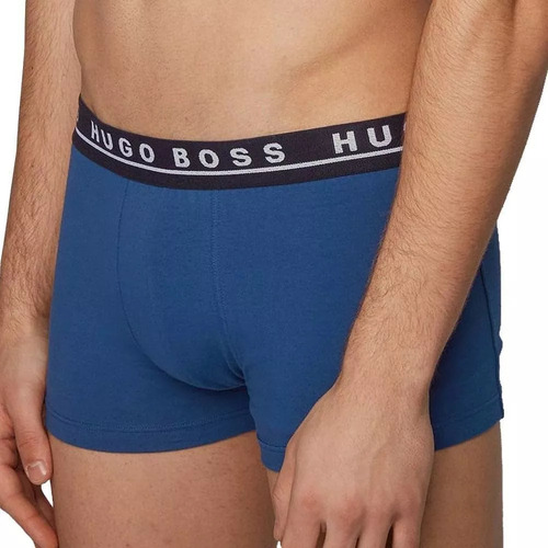 Boxer Trunk Hugo Boss 5044 3 Piezas De Algodón Flexible