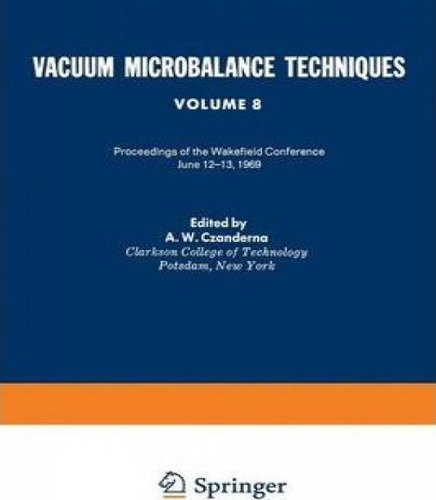 Libro Vacuum Microbalance Techniques : Volume 8 Proceedin...