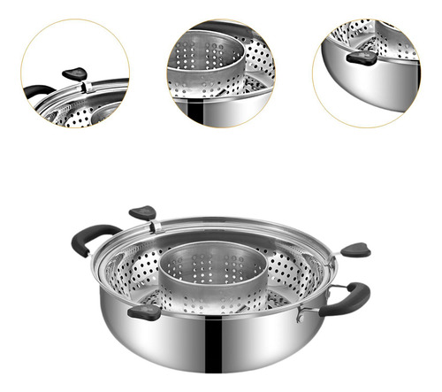 Olla Caliente Giratoria, Olla China Para Levantar, Plato A