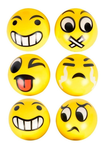 Bola Emoji Emoticon Balls Super Soft Carinhas Engraçadas