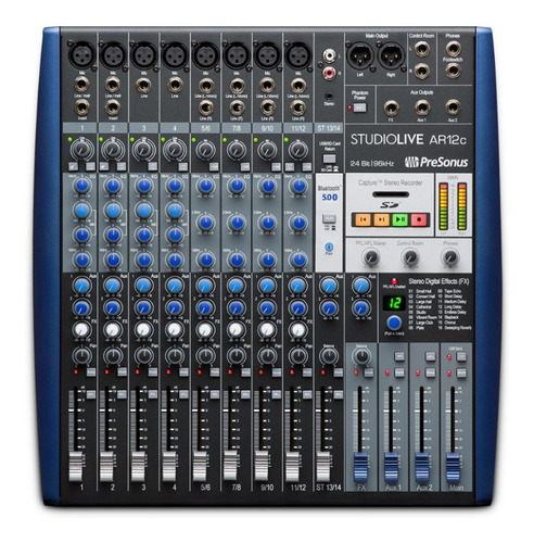 Mesa Presonus Interface Studiolive Ar12c Nova Lacrada Nf